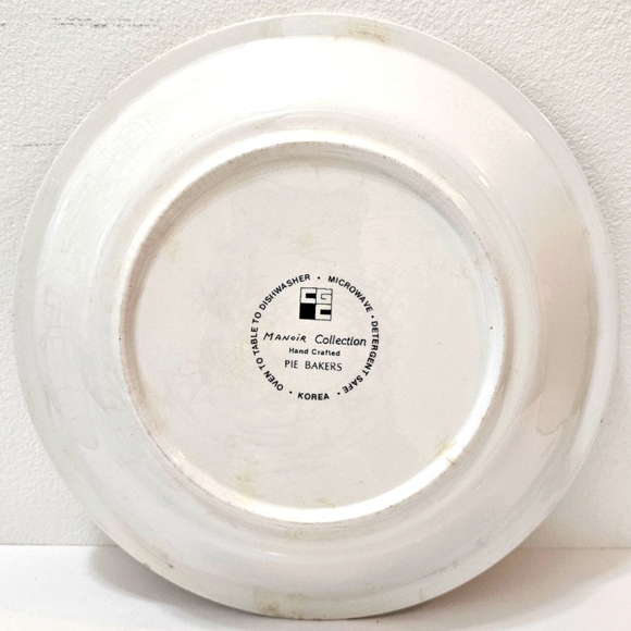 Vintage Manoir Cherry Pie Recipe Baking Plate - Picture 5 of 12